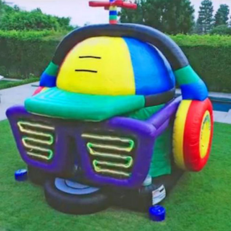 充气耳机活动气模节假日活动logo气模形象气模