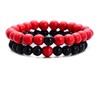 Accessory suitable for men and women, universal turquoise fashionable beaded bracelet, European style