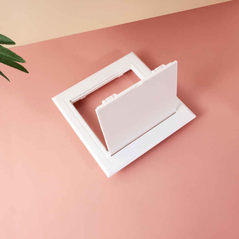 ABS检查口门铰式检修口墙体检修口按压式卫生间检查口暗装检修口