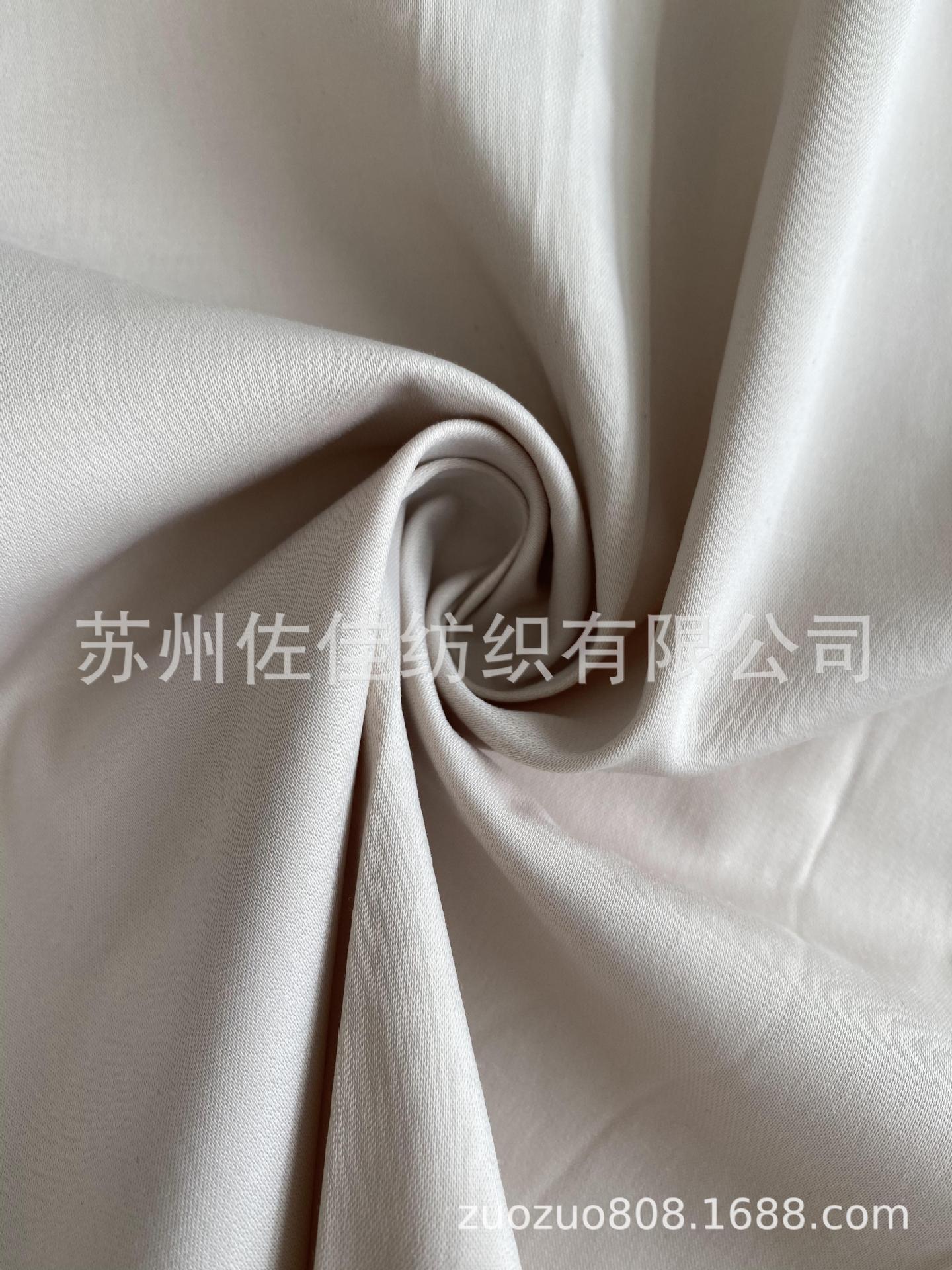 长期大量供应现货裤料面料成品 加捻缎纹弹力涤棉 75D*32S+40D