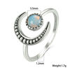 Fashionable ring with stone, wish, with gem, wholesale