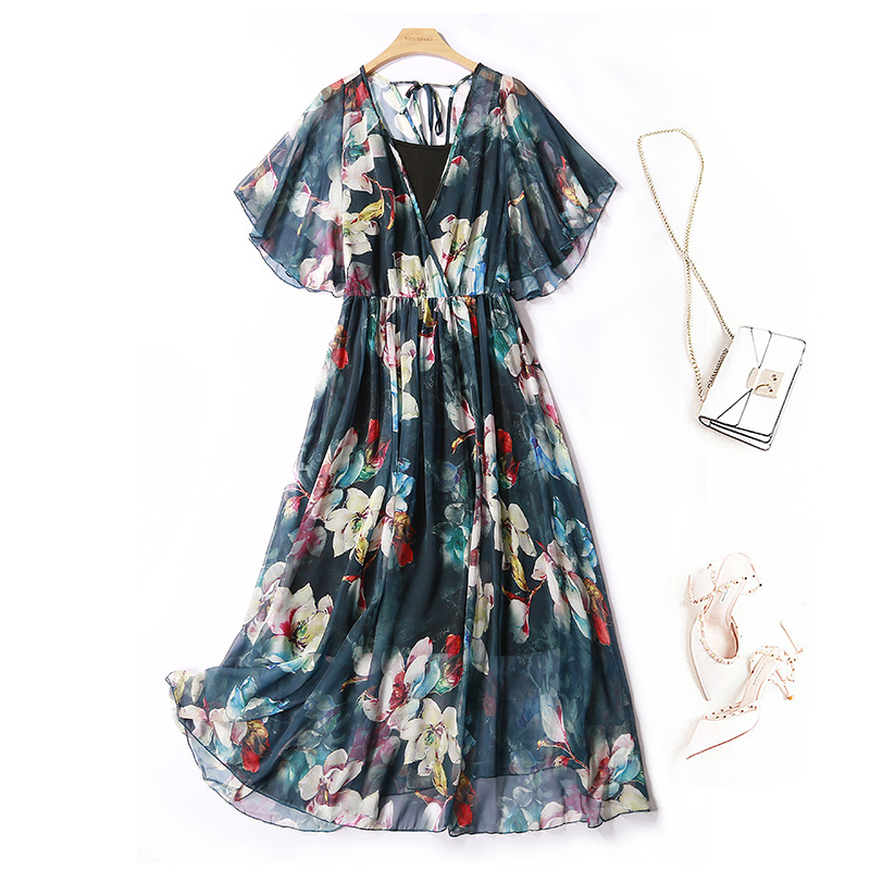 Summer elegant long skirt
