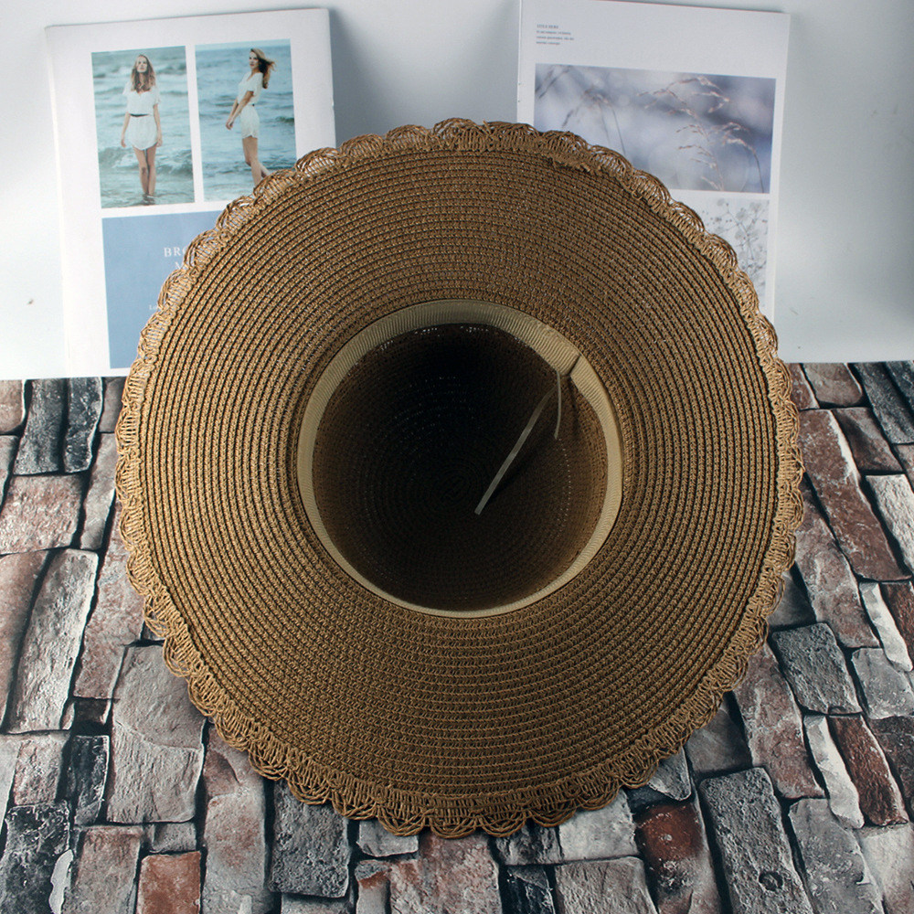 Estilo coreano todo-fósforo Shell sombrero de Sol de ala grande de verano de las mujeres nueva moda transpirable al aire libre sombrero de sol al por mayor