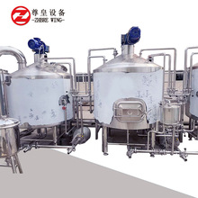 啤酒生产线自酿啤酒机1000L精酿啤酒设备啤酒发酵罐快产快产精酿