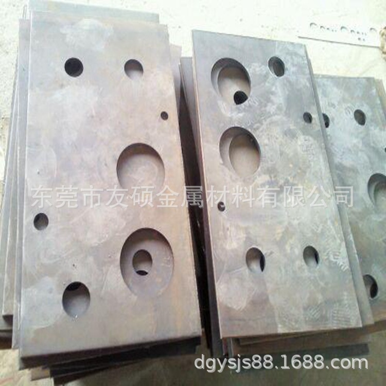 304不锈钢圆板 开孔开槽  来图来样切割各种图案钢板