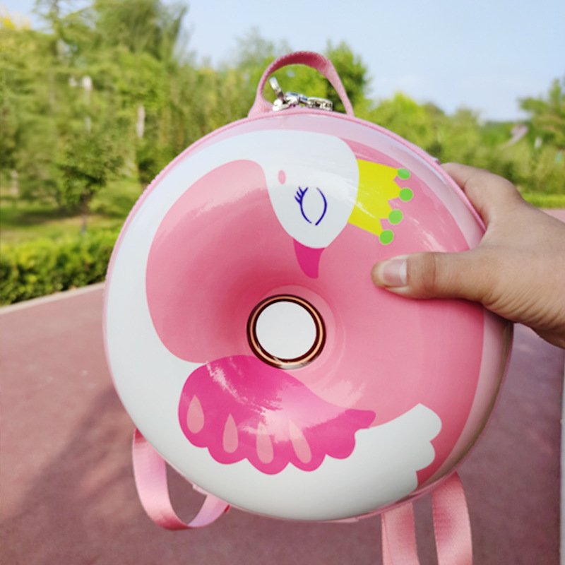 2020新款儿童书包幼儿园3-7岁 男童女宝宝甜甜圈彩虹双肩背包轻便|ms