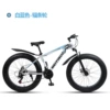 Hongze Snow Car-White and Blue-Spoke Wheel