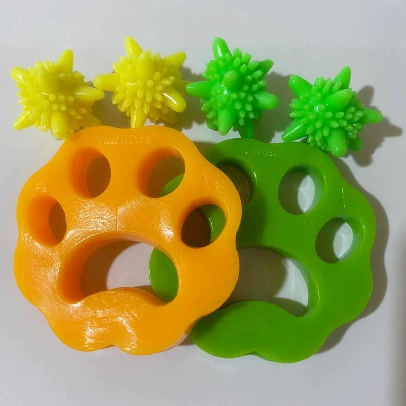 Cross -border explosion laundry ball+ sticky cushion cleaning clothes hair pet sticky hair removal water rinse