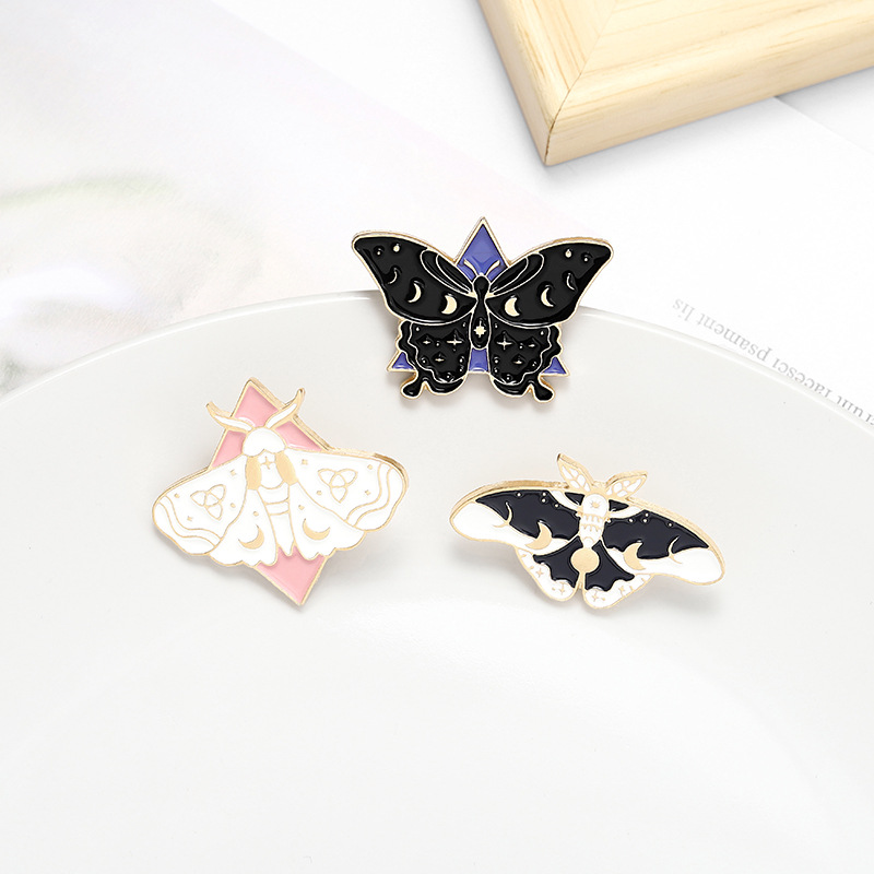Fashion Animal Butterfly Alloy Stoving Varnish Unisex Brooches display picture 2