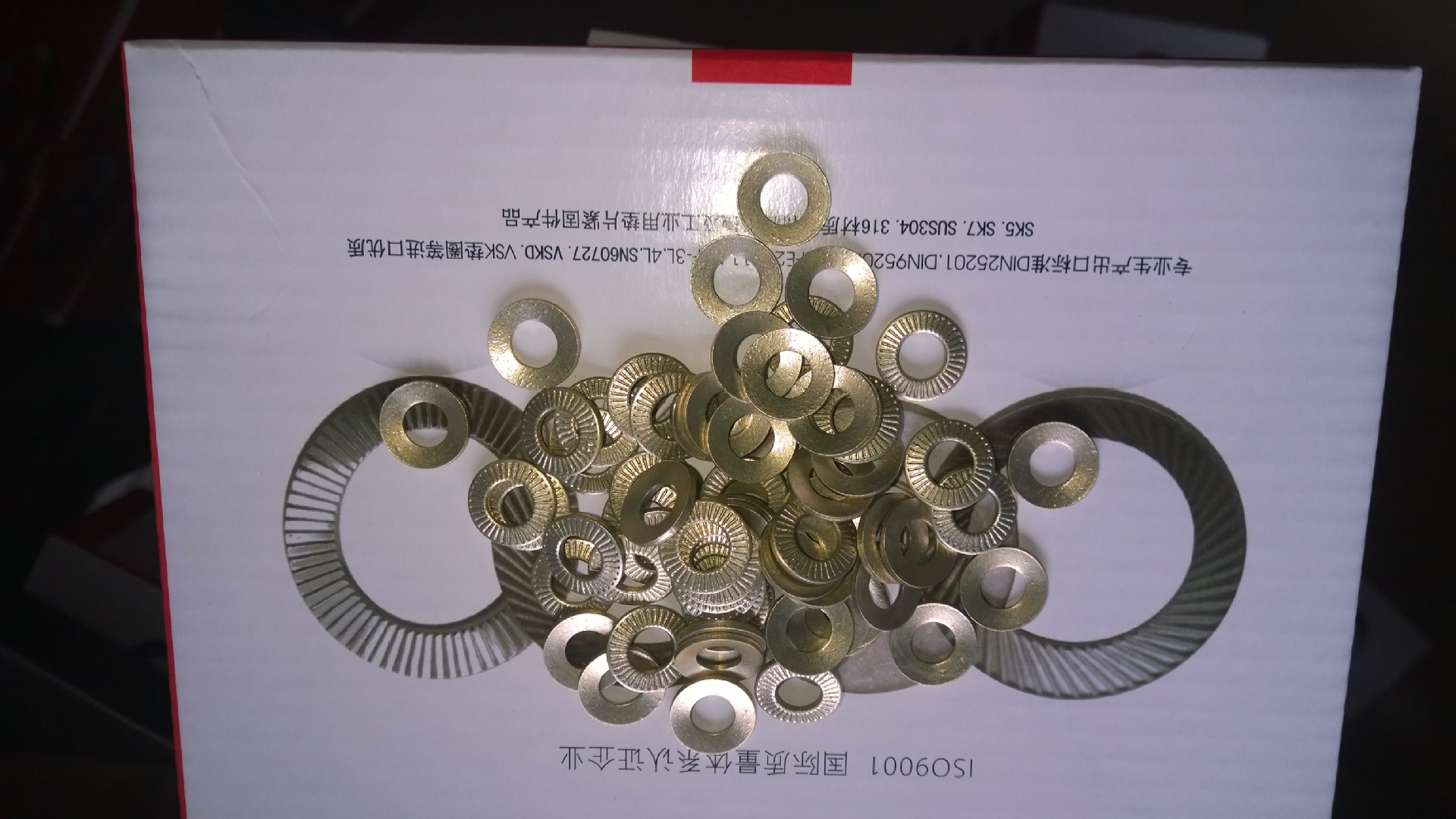 NFE25511碗形印花碟簧     M12小#