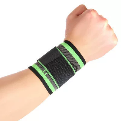 Sports pressure wristband sports bandage fitness weightlifting winding wristband basketball volleyball pressure breathable wristband