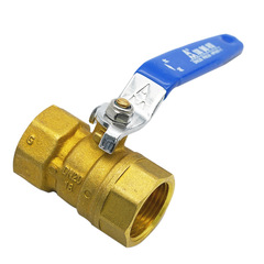 Manufacturer Direct Supply Emerson Ball Valve Q11F-16T Brass Spout Household Water Pipe Ball Valve Water Meter Front Valve 4/4"
