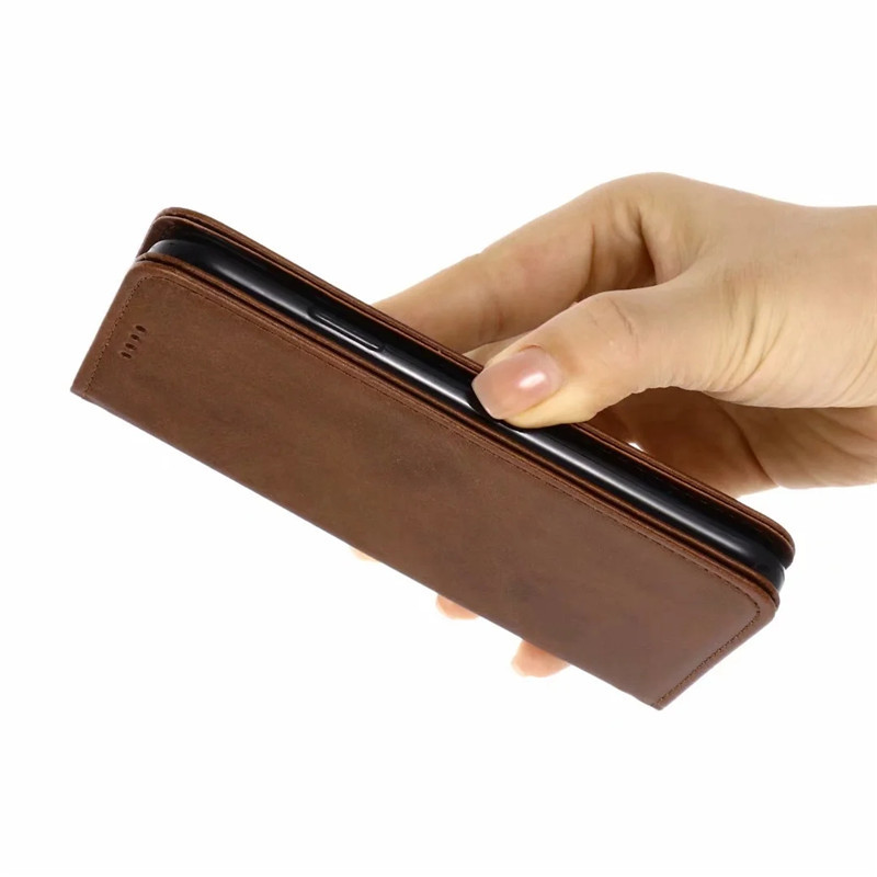 Magnetic Phone Case For Iphone 15 And 14 With Leather Cow Pattern_voghion.com