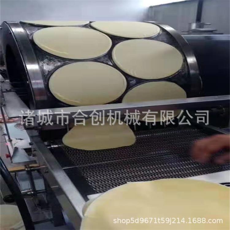 厂家现货全自动烤鸭饼机 劲道 荷叶饼机器