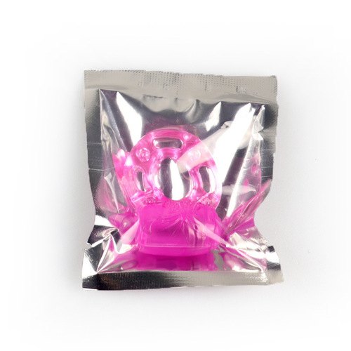 Crystal Butterfly Vibration Delay Ring, Sheep Eye Circle Locking Essence Long-lasting Vibration Ring, Men's Sexy Vibration Ring