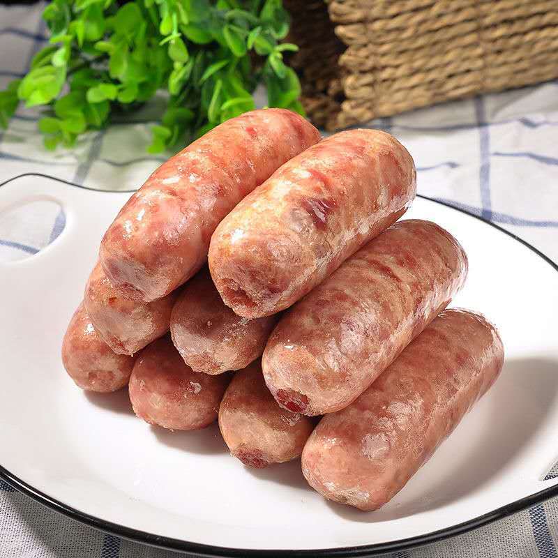 Volcanic rock Sausage Barbecue intestine Hot dog barbecue sausage Frozen food Meat snacks Meat Original flavor