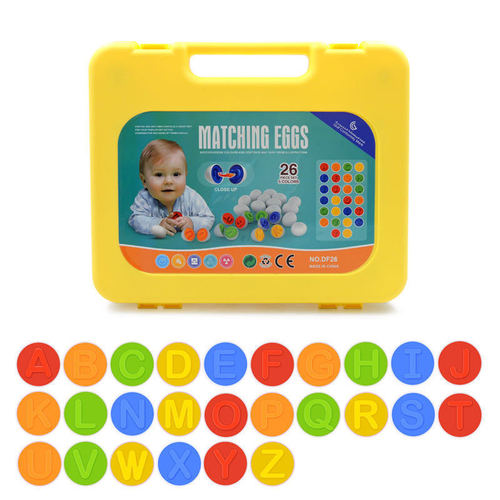 Amazon Newborn Mother Hen Matching Eggs Children's Twister Egg Early Education Cognitive Colors Shapes Smart Toy Eggshell