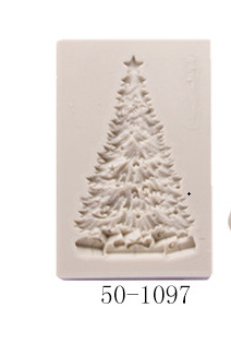 Christmas Tree Fondant Cake Mold Image 9