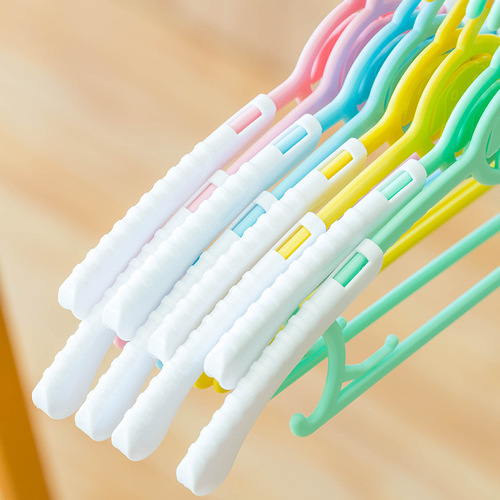 Wholesale children's hangers, baby hangers, drying racks, baby hangers, children's hangers, 50 pieces of newborn multifunctional small size