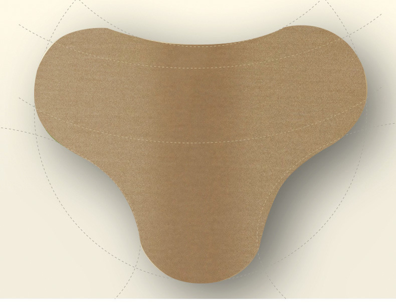 Moxa Warming Patch Ai Cao Tie Herbal Moxibustion Sticker for Neck Knee and Lower Back 2 Patches per Bag in use