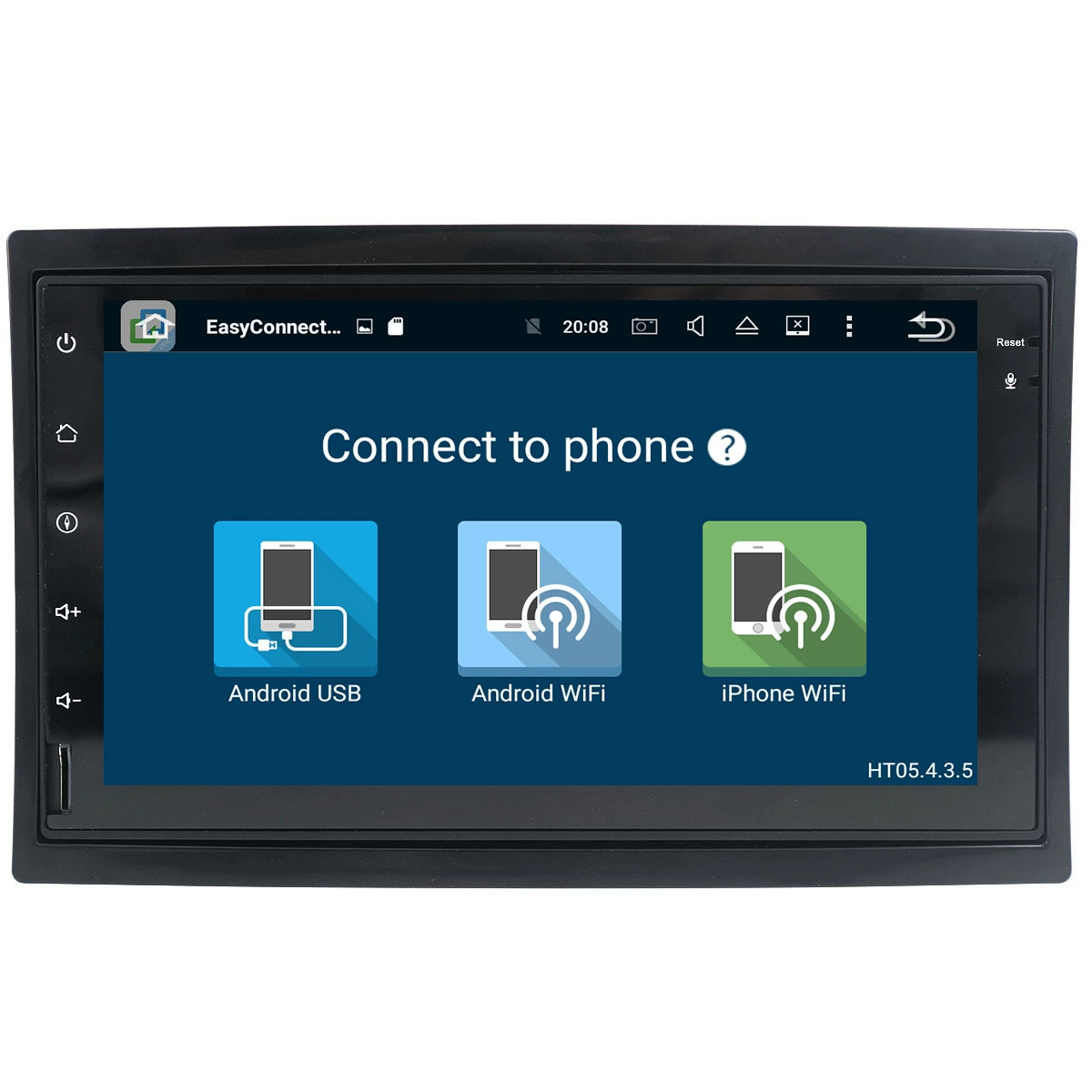 Семидюймовый Универсальный Автомобильный Интеллектуальный Android-навигатор все-в-одном центральный экран управления модификацией реверсивного изображения хост WIFI Интернет