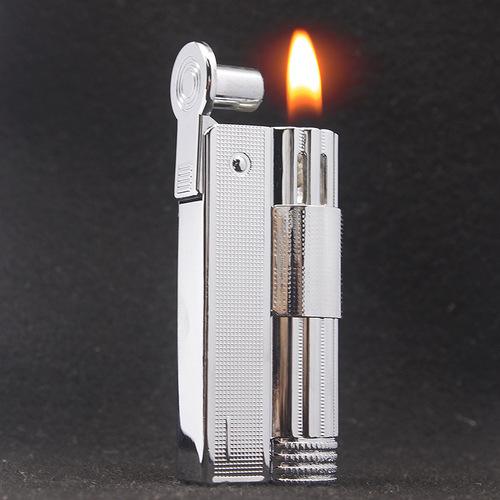 CW833 vintage classic retro World War II trench windproof kerosene lighter men's home portable open lid ignition