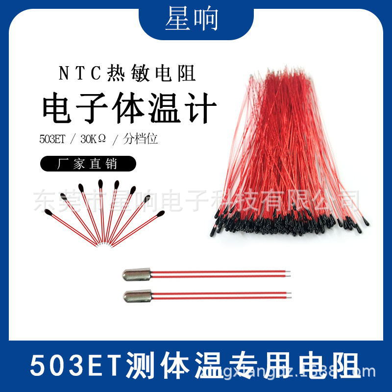 大量供应电子体温计专用NTC热敏电阻30欧姆503ET  现货供应