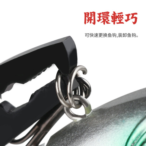 Cross-border multi-functional lure pliers, untie hook open loop fishing pliers, fishing gear supplies with lost rope and knife