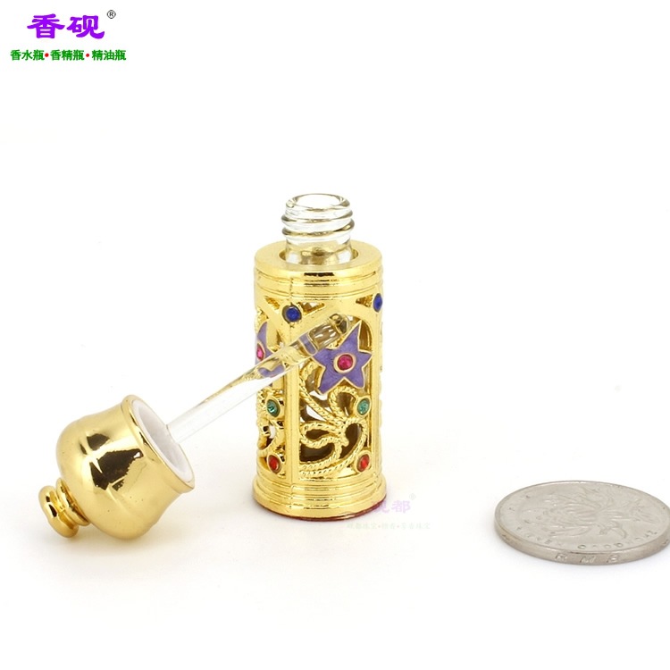 香砚3ml繁花圆柱款金色精油瓶摆件11.jpg