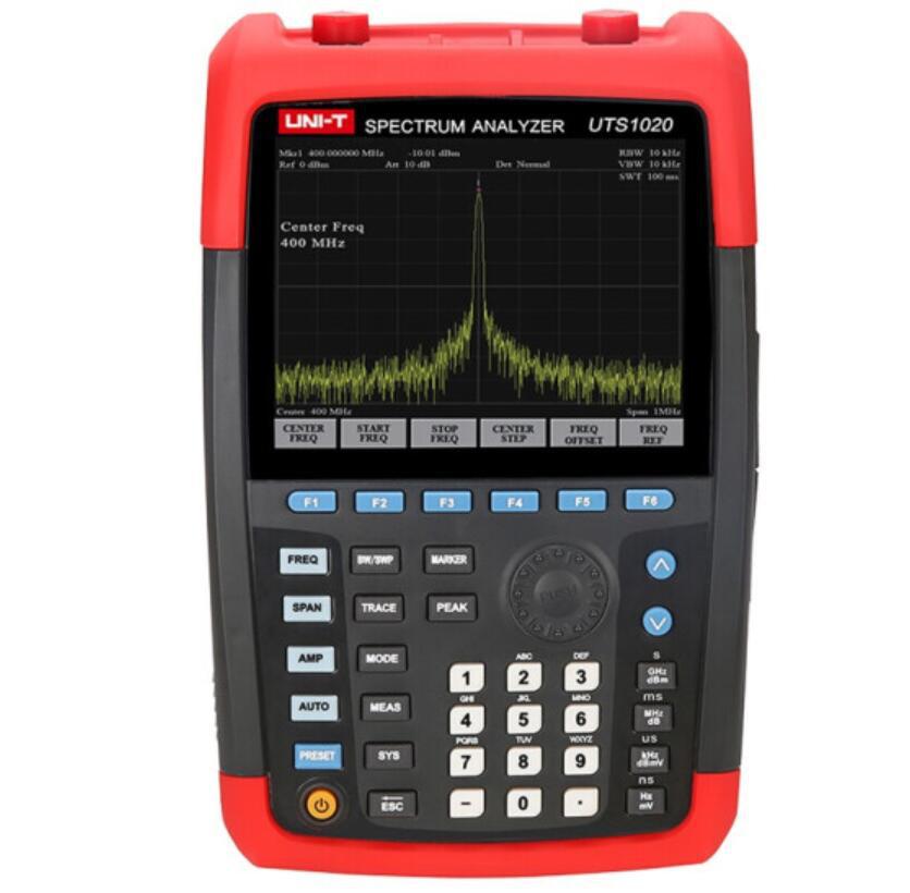 Youlide( UNI-T ) UTS1020 hold Spectrum Analyzer Cable frequency domain Track analysis