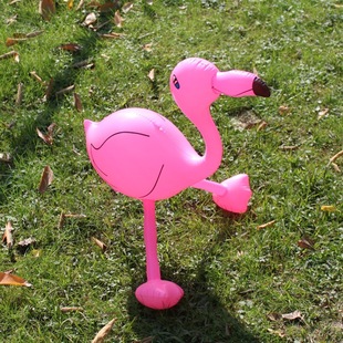 Надувная игрушка из ПВХ, фламинго