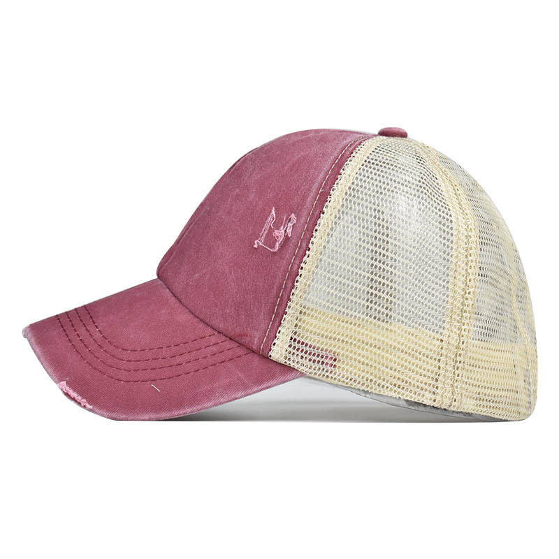 Women's Casual Simple Style Solid Color Curved Eaves Baseball Cap display picture 31