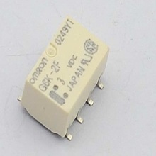 欧姆龙8脚信号继电器G6KU-2F-Y-TR 5VDC 磁保持节能型