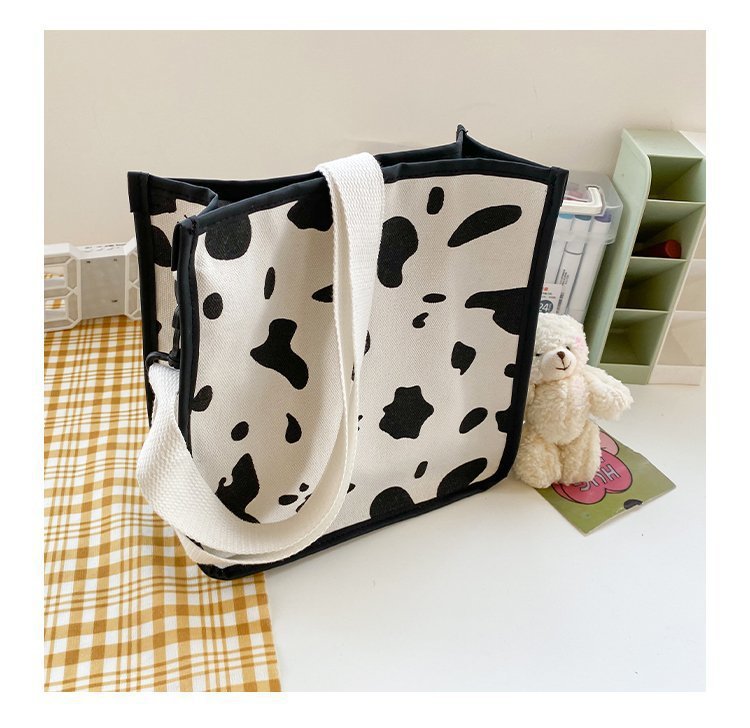 Fashion Students Creative Funny Personalized Cow Print Small Bag  Wholesale Nihaojewelry display picture 32