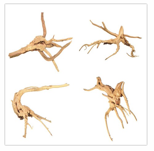 Vietnam's rhododendron roots, driftwood, small tree roots, climbing pet aquatic plants, fish tank landscaping, aquarium decoration