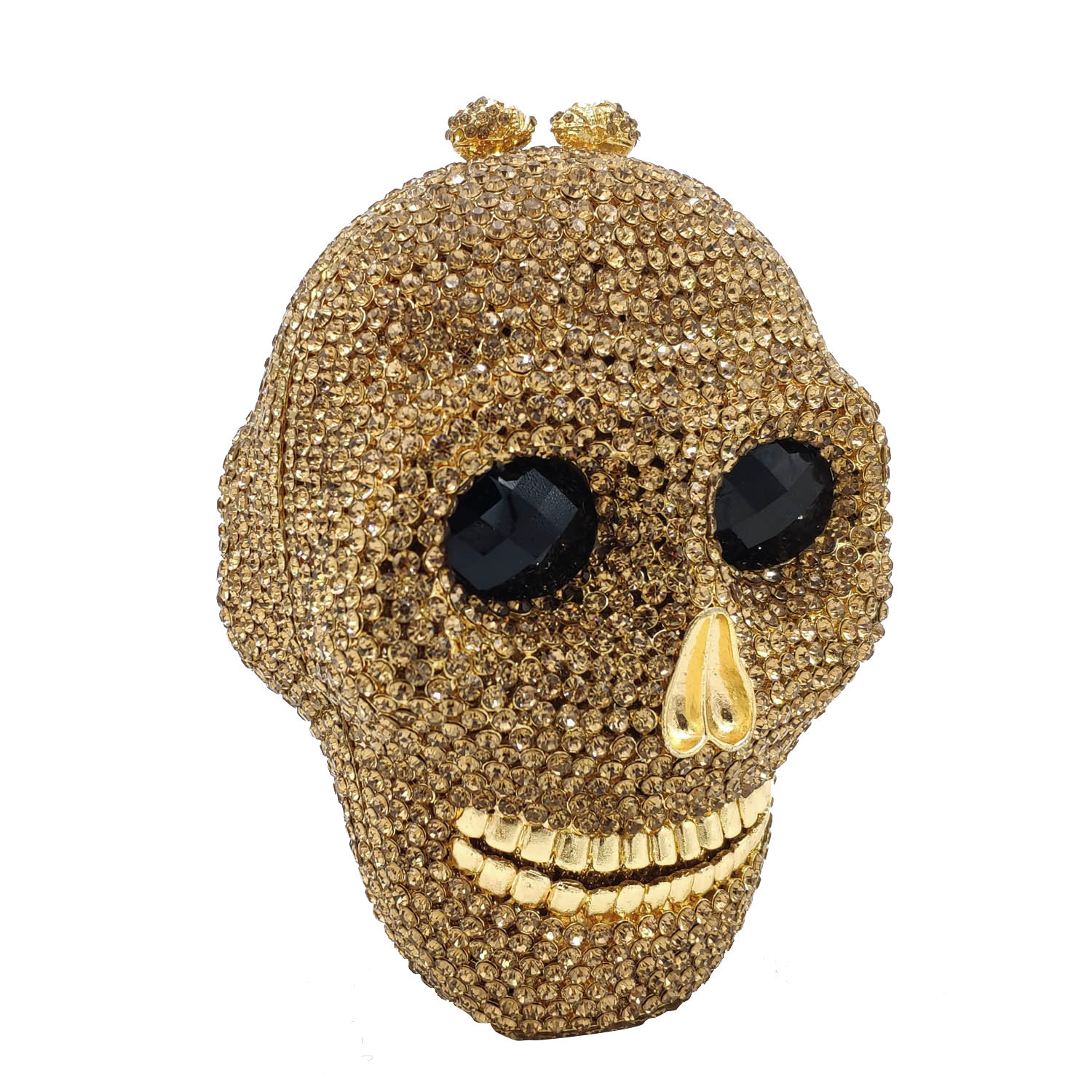 Abendessen Tasche Schädel Diamant Bankett Tasche Ghost Head Strass Abendtasche display picture 2