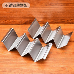 Bakery Manufacturer's Stainless Steel Thin Crêpe Pan, Griddle, Mexican Tortilla Flipper Self-Service Tool