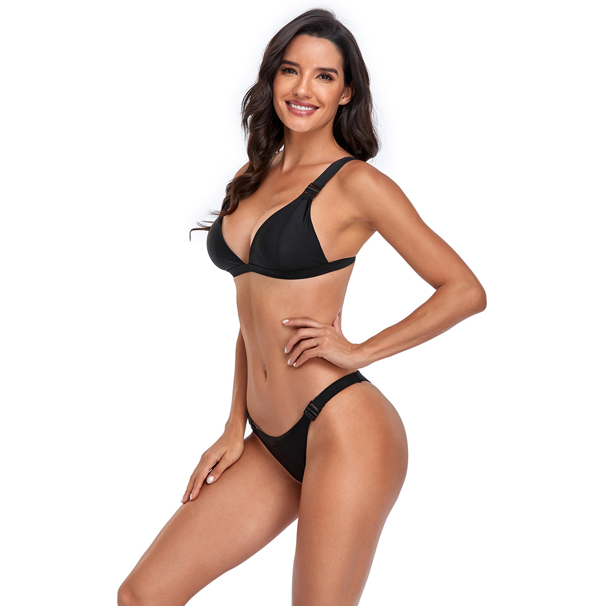 new solid color fashion bikini swimsuit  NSHL34090