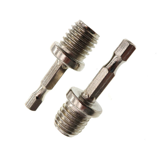 Foreign trade supply power tool accessories self-adhesive disc polishing disc connecting rod hexagonal electric drill conversion head M14