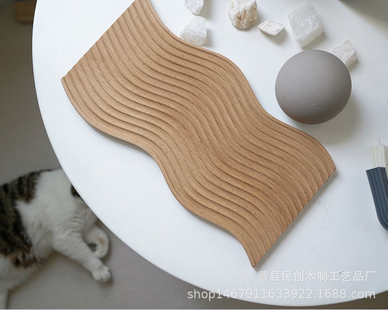 日式木质砧板榉木实木创意隔热垫家用水果蛋糕托盘寿司面包板菜板