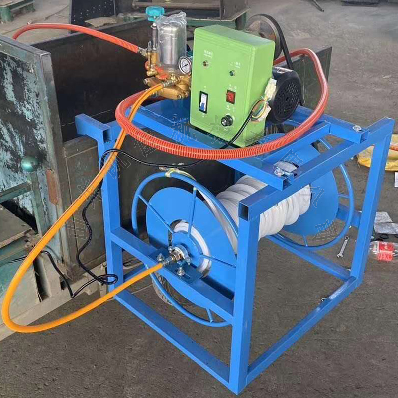 电动自动盘管打药机 汽油喷雾器 电动收管喷雾一体机 自动盘管