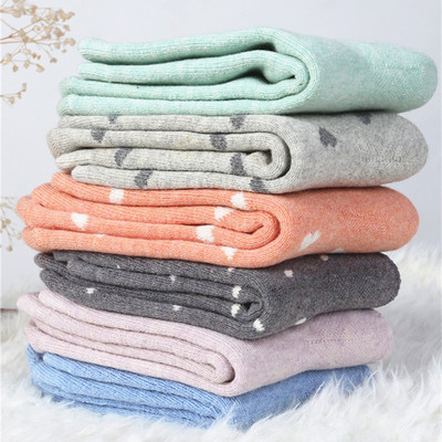 Socks winter In cylinder Socks lady Terry socks pure cotton winter Plush Thickened paragraph Deodorant keep warm Towel socks