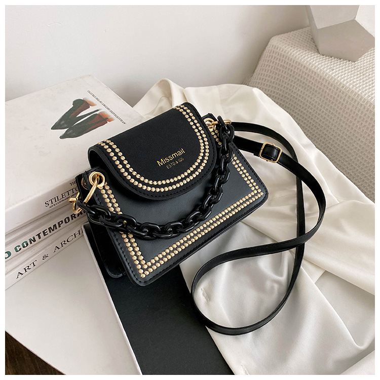 Fashion Shoulder Small Square Bag display picture 31