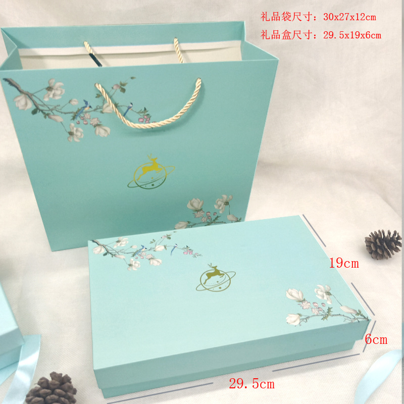 伴手礼礼品盒子中号结婚糖果盒空盒硬盒空盒子生日礼盒套盒详情2