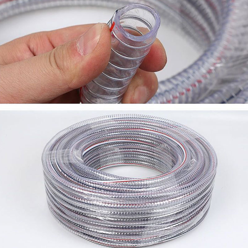 Transparent steel pipe