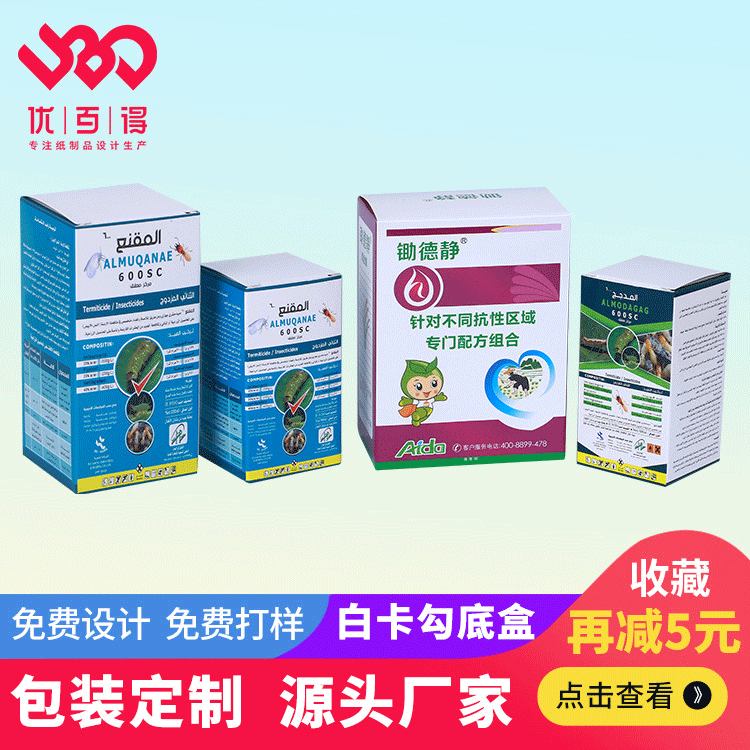 Preferential pesticide packaging box, wh...