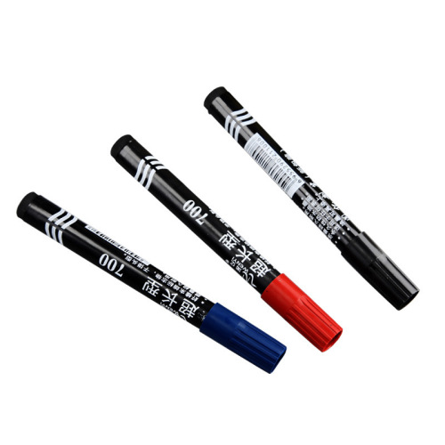 Marker pen black oily non-fading color thick stroke pen large pen hook line pen marker pen marker pen