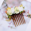 Beach hair accessory handmade for bride, flowered, for bridesmaid