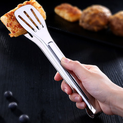 Stainless steel food clip 304 food clip anti-scalding bread meatball steak clip barbecue barbecue clip baking tool
