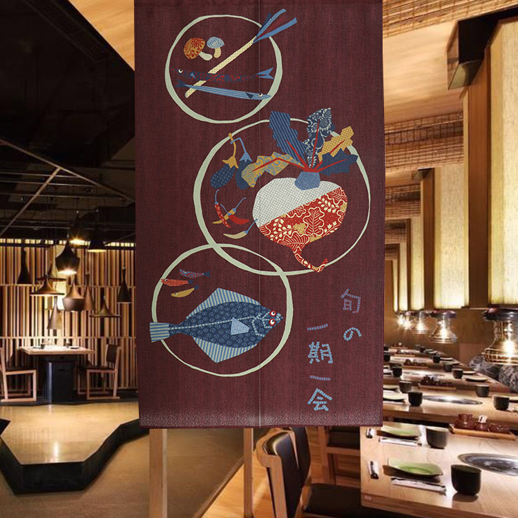 Japanese-Style Fabric Door Curtain, Available in Three Colors, One-Piece Design for Hanging, Wholesale and Retail, Living Room Decorative Curtain Japanese-Style Fabric Door Curtain, Available in Three Colors, One-Piece Design for Hanging, Wholesale and Retail, Living Room Decorative Curtain